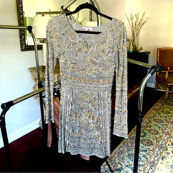 Calypso St Barth
Scoop Neck sequins knit Mini Dress - Picture 12 of 13